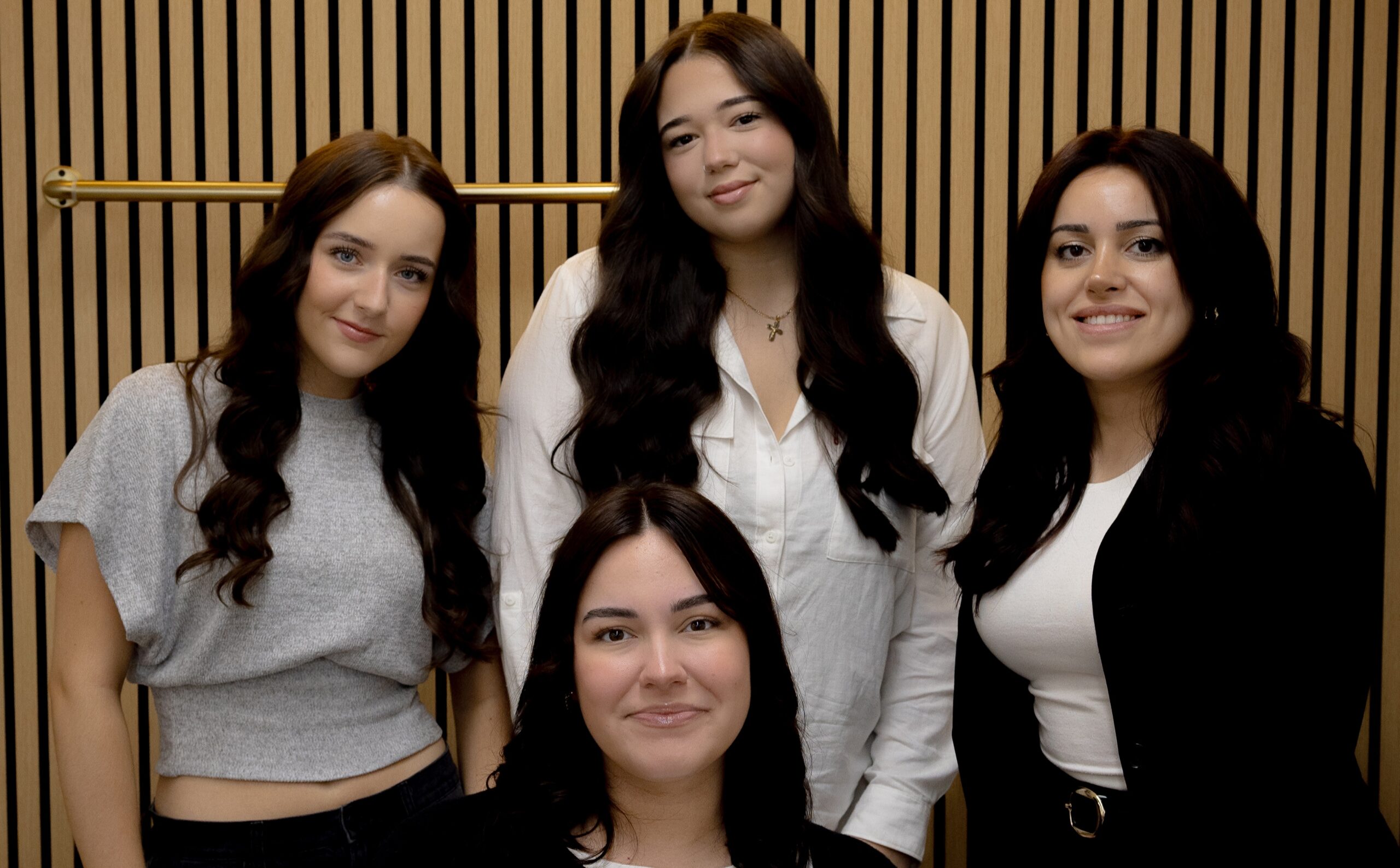 Haircut in Maple Ridge with soft face-framing layers at The Hairapy