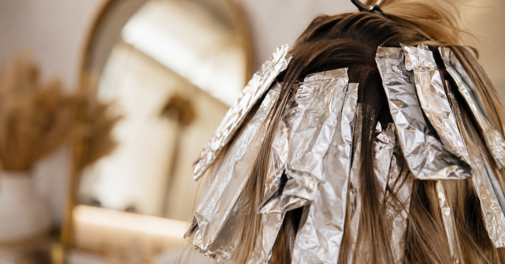 foils vs all-over colour hair salon Maple Ridge
